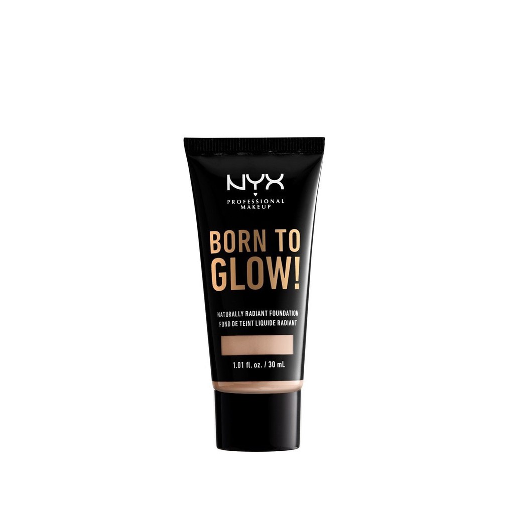 Nyx - Kem Nền Căng Bóng Born To Glow Naturally Radiant Foundation 30Ml -  Trang Điểm Mặt | Thefaceholic.Com