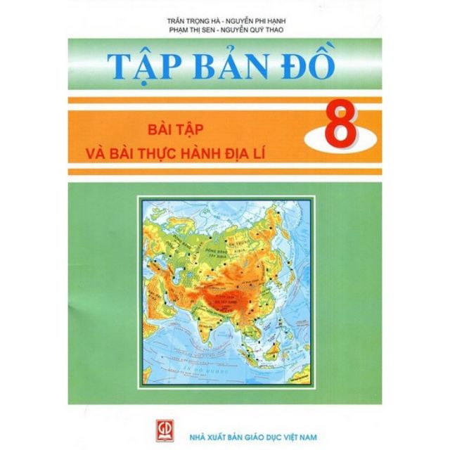 Sách - Tập Bản Đồ Và Bài Tập Thực Hành Địa Lí 8 | Lazada.Vn