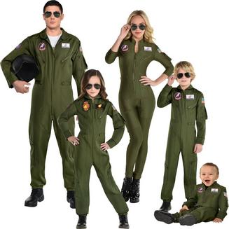 Top Gun Family Halloween Costumes | Party City