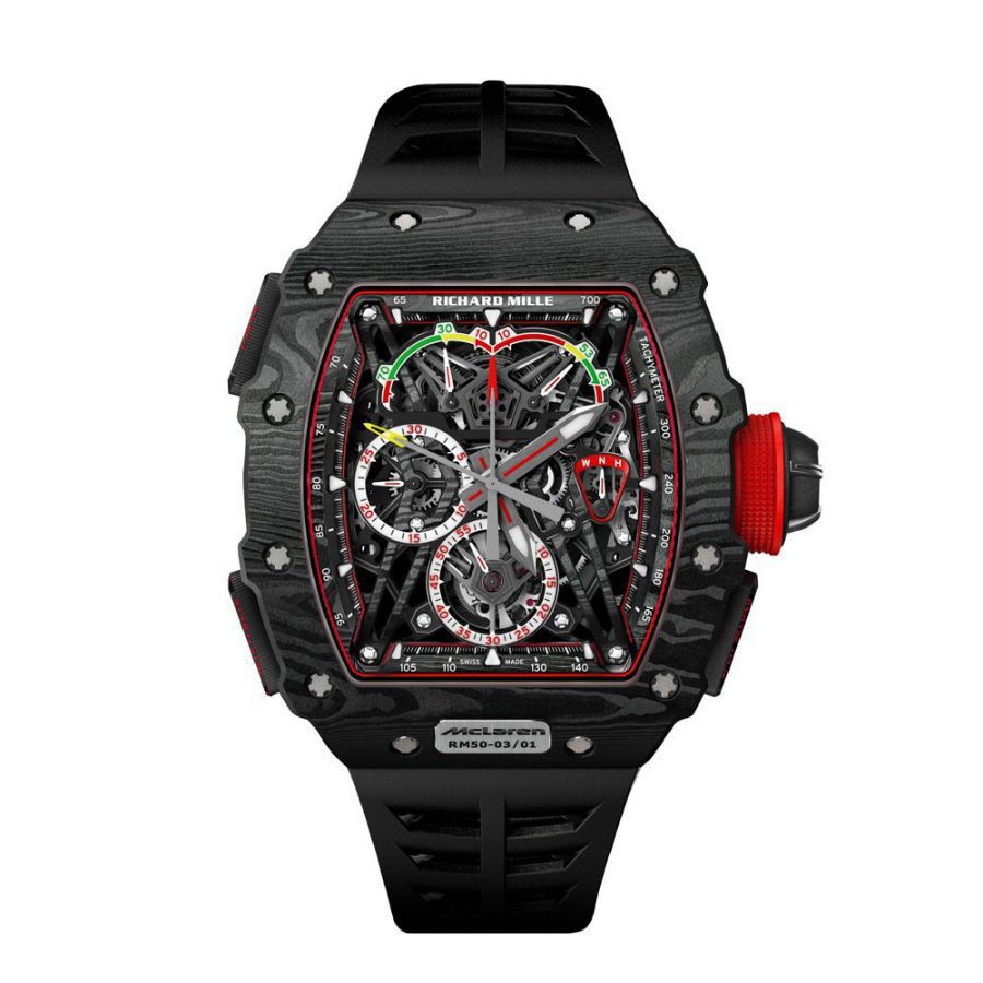 Richard Mille Rm 50-03 Manual Winding Tourbillon Split-Seconds Chronograph  Mclaren F1