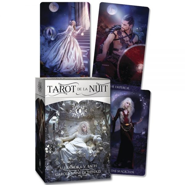 Bộ Bài Tarot De La Nuit - Hành Trình Bóng Tối Dưới Ánh Trăng Huyền Bí