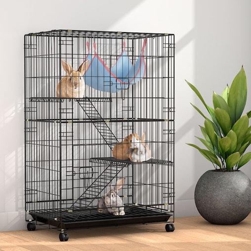 Buy I.Pet Rabbit Cage Indoor Hutch Guinea Pig Bunny Ferret Hamster Pet Cage  Outdoor 100Cm At Barbeques Galore.