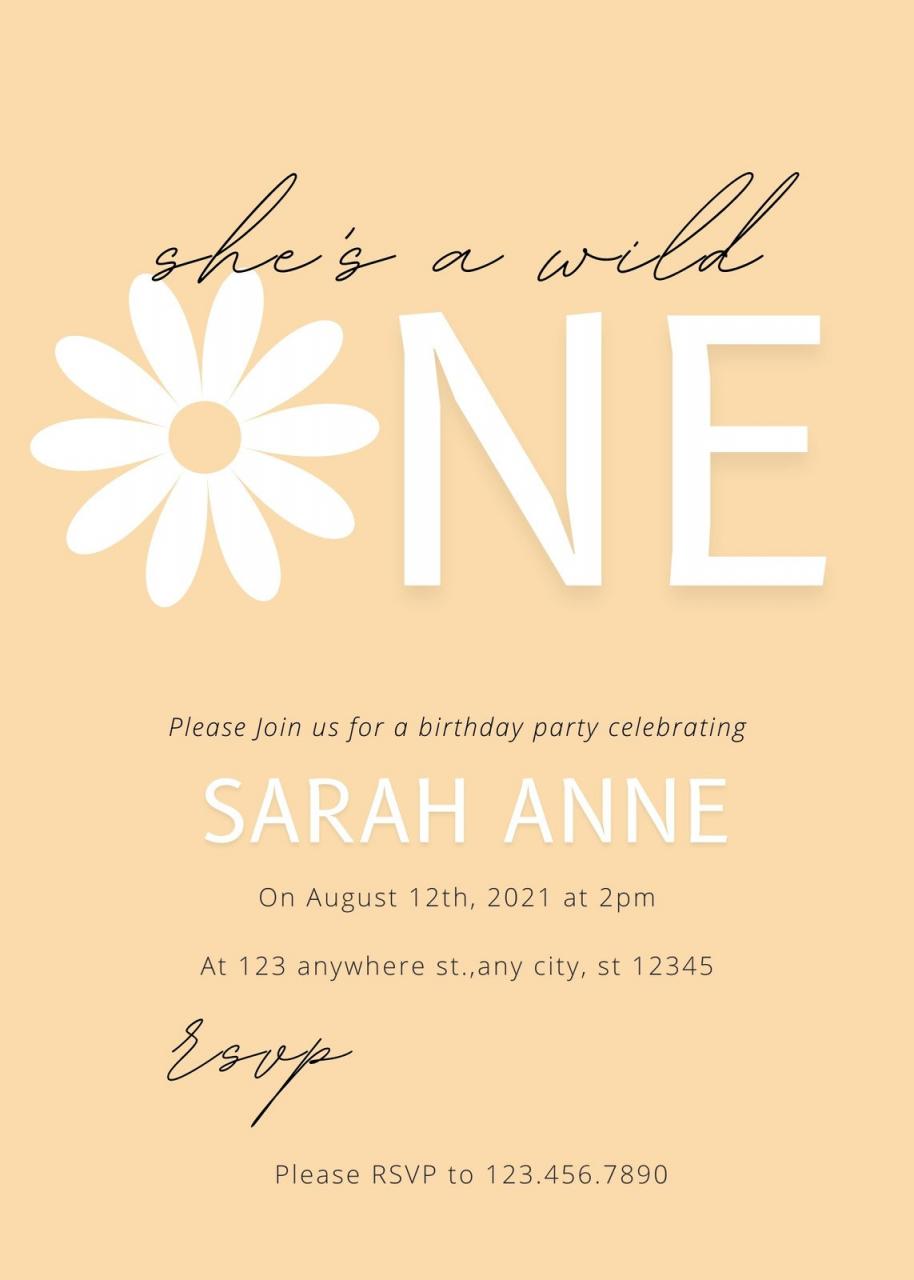 Page 3 - Free, Printable, Editable Kids Party Invitation Templates | Canva