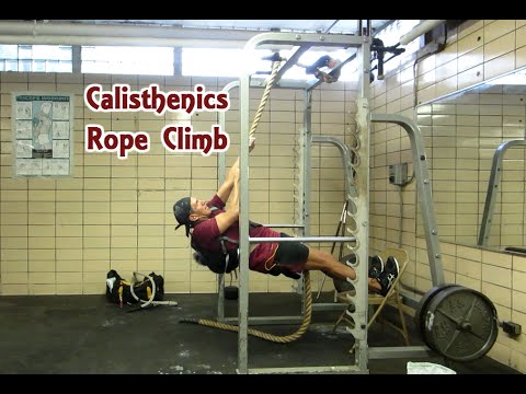 Awesome Calisthenics Rope Climbing And Pull-Up Bar Exercises - Youtube