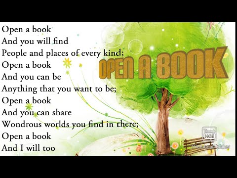 Open A Book - Poem - Youtube