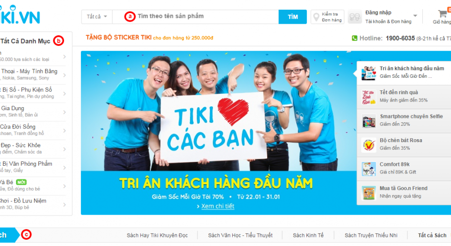 Hotline Tiki - Số Điện Thoại Tổng Đài Tiki - Liên Hệ Trung Tâm Hỗ Trợ Tiki  - Mgg.Vn