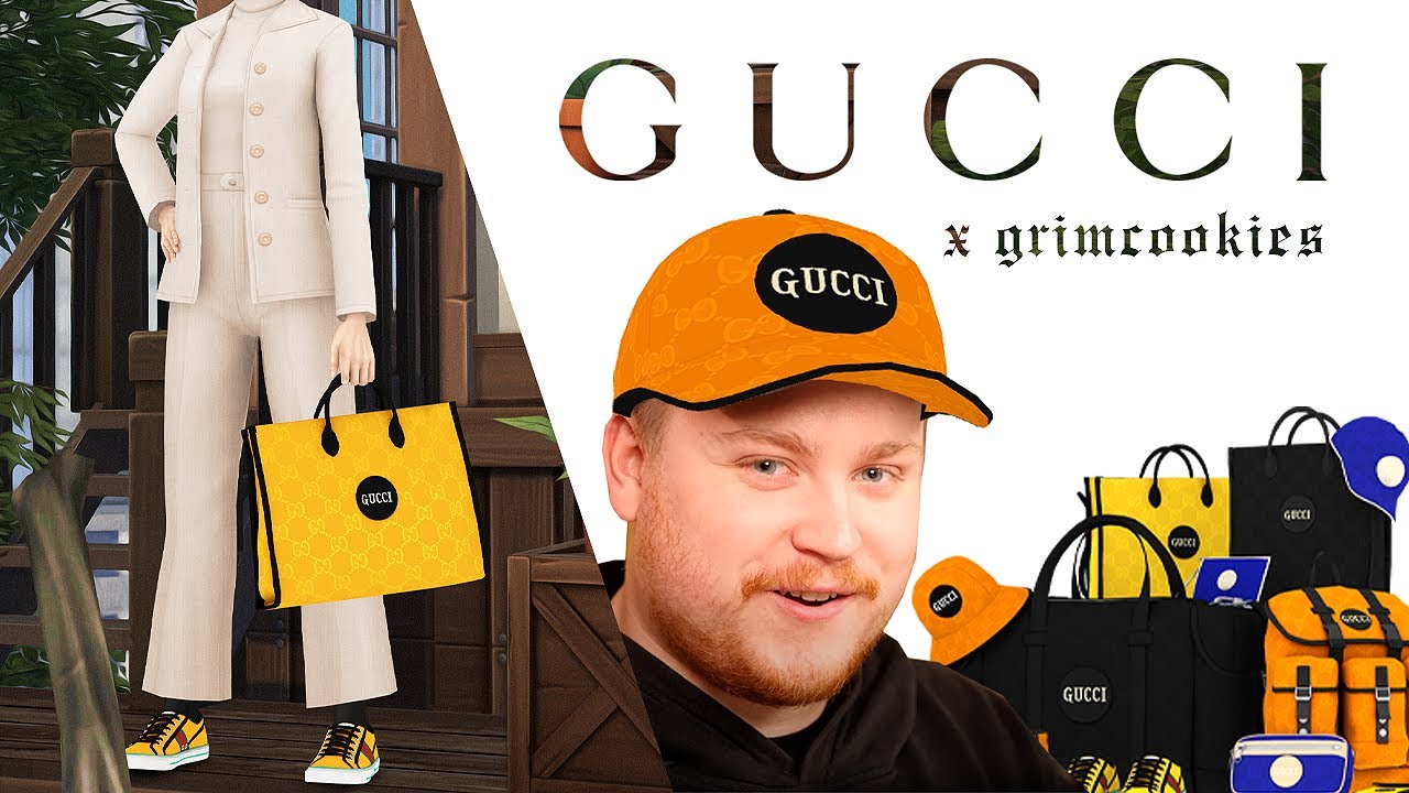 Gucci Off The Grid | Grimcookies X Gucci | Cc Pack Reveal + More - Youtube