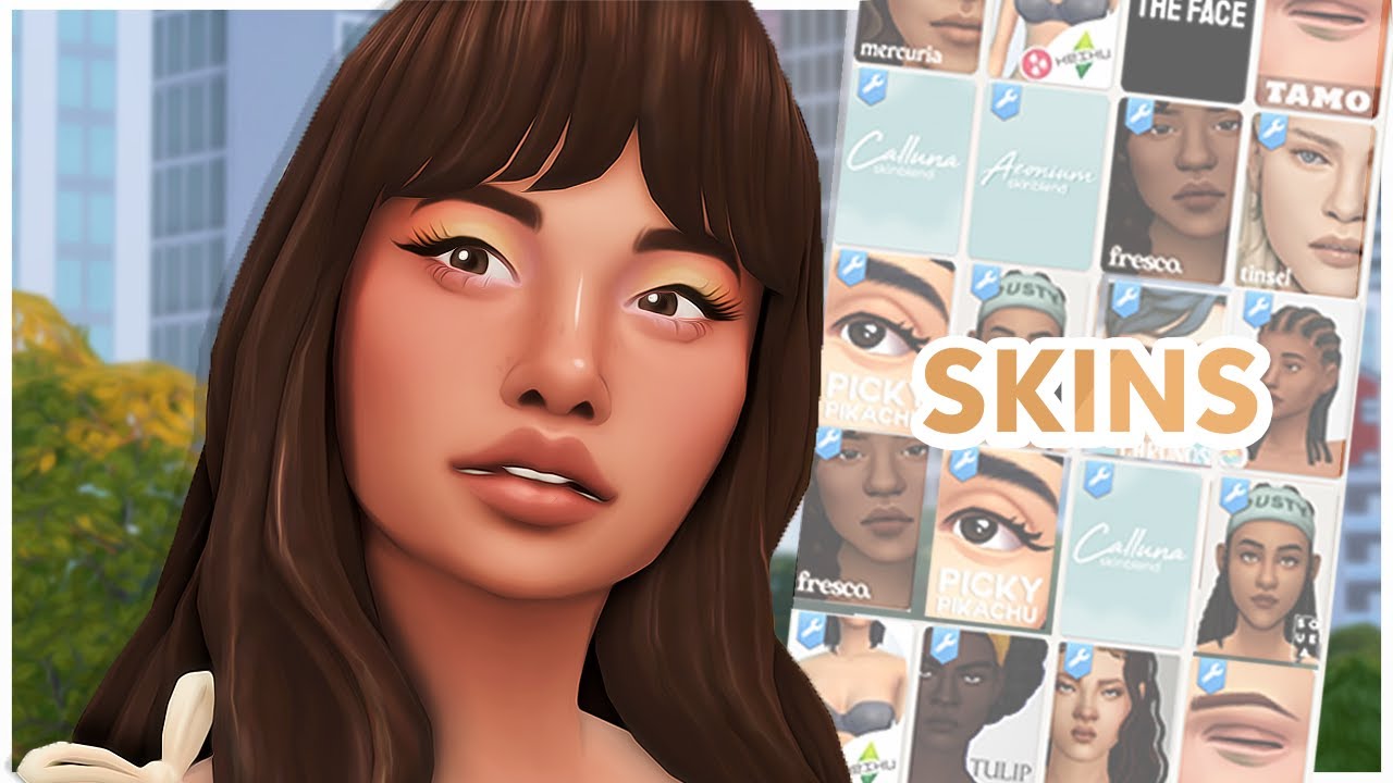 ⭐ You Need These Skin Overlays | The Sims 4 Maxis Match Custom Content  Showcase - Youtube