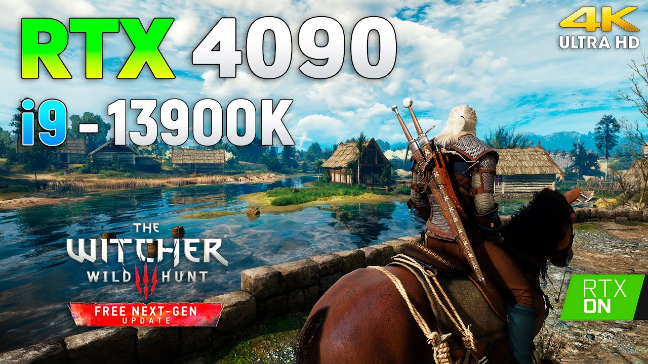 Witcher 3 Next-Gen : Rtx 4090 + I9 13900K 4K - Youtube