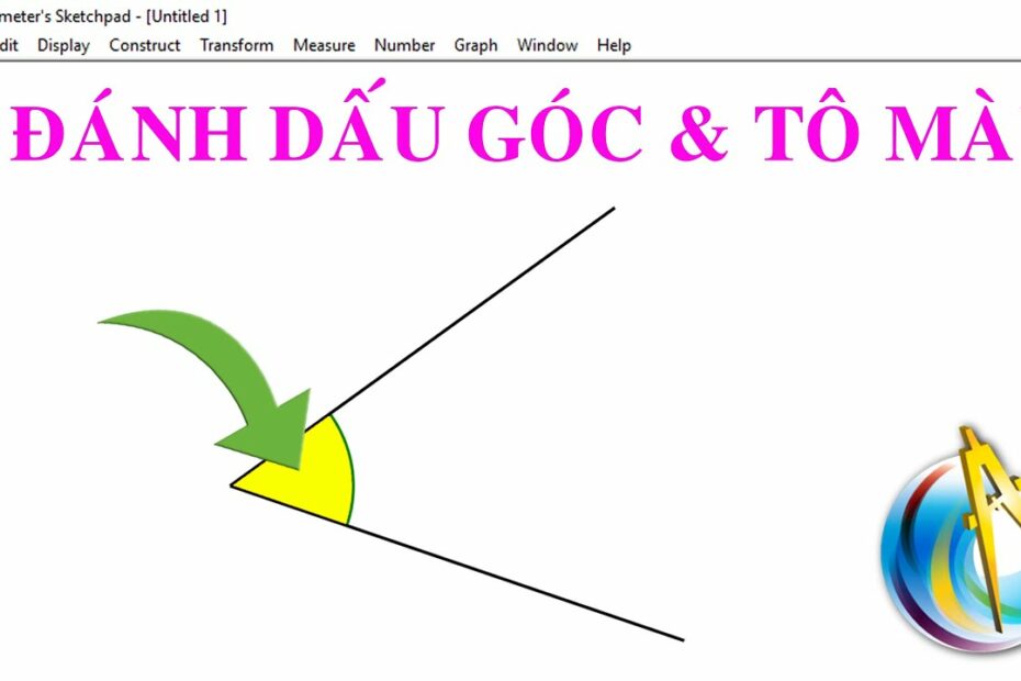 Geometer'S Sketchpad] Đánh Dấu Góc Và Tô Màu - Youtube