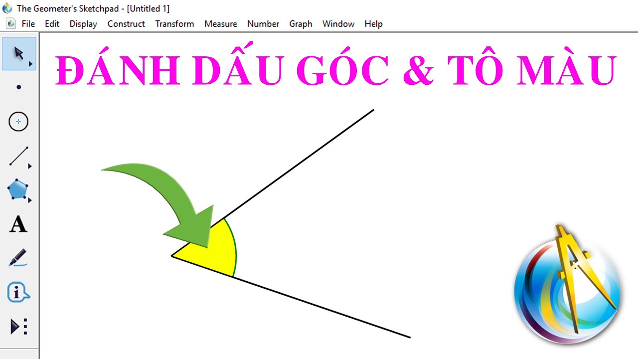 Geometer'S Sketchpad] Đánh Dấu Góc Và Tô Màu - Youtube