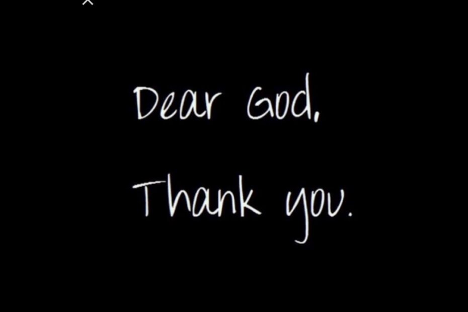 Dear God, Thank You ( Be Glorified) - Youtube