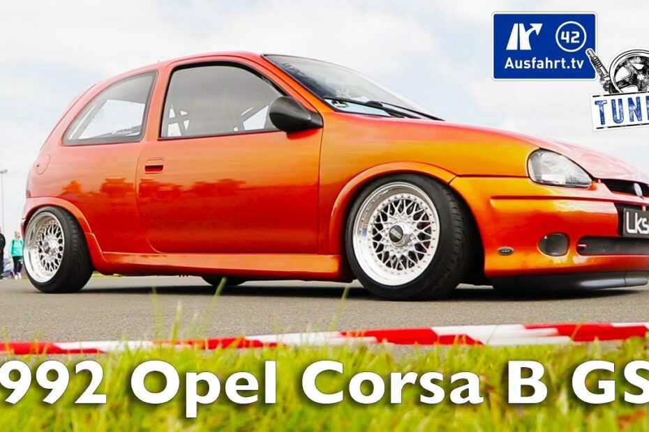 1992 Opel Corsa B Gsi Inkl. Sound-Check Und Carporn - Ausfahrt.Tv Tuning -  Youtube