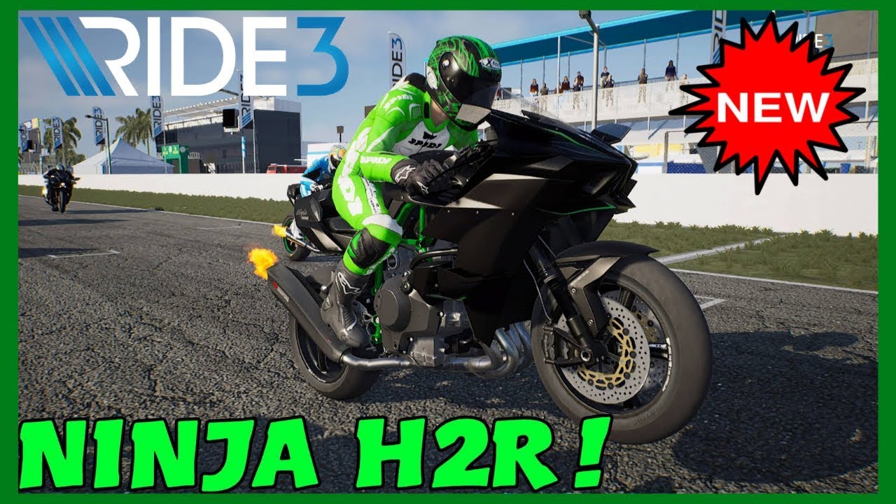 Ride 3 Kawasaki Ninja H2R | Limited Models Pack | Ps4 Pro | Dlc Pack -  Youtube