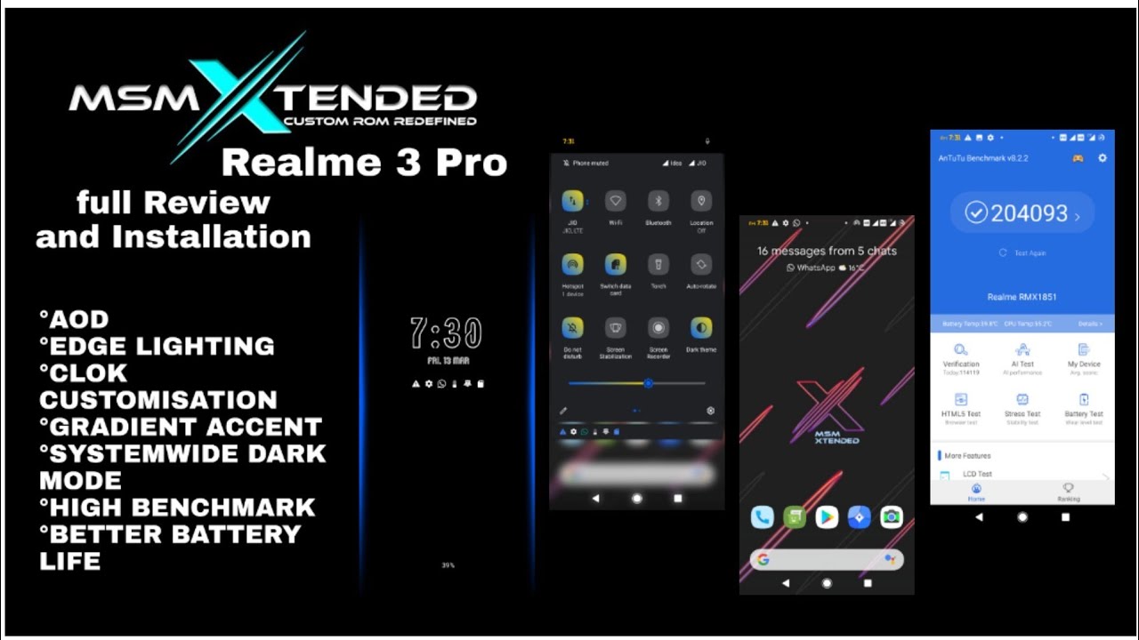 Rom] Msm Extended For Realme 3 Pro Full Review In-Depth And Installation,  Bugs And Fixes - Youtube