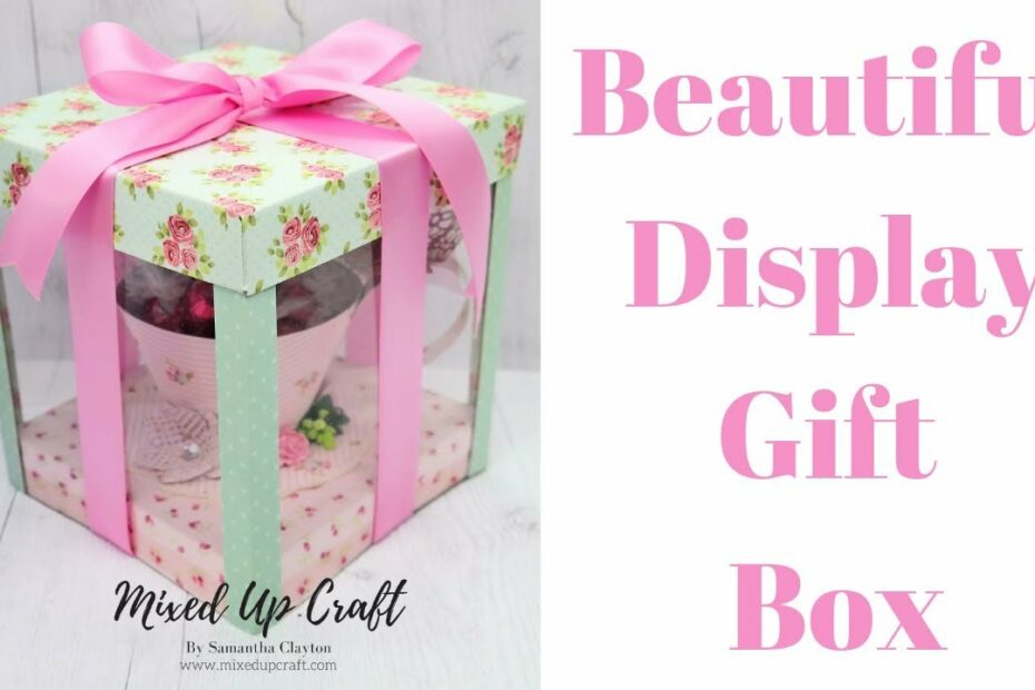 Display Gift Box | Tea Cup & Saucer Gift Box / Brilliant Craft Fair Ideas -  Youtube