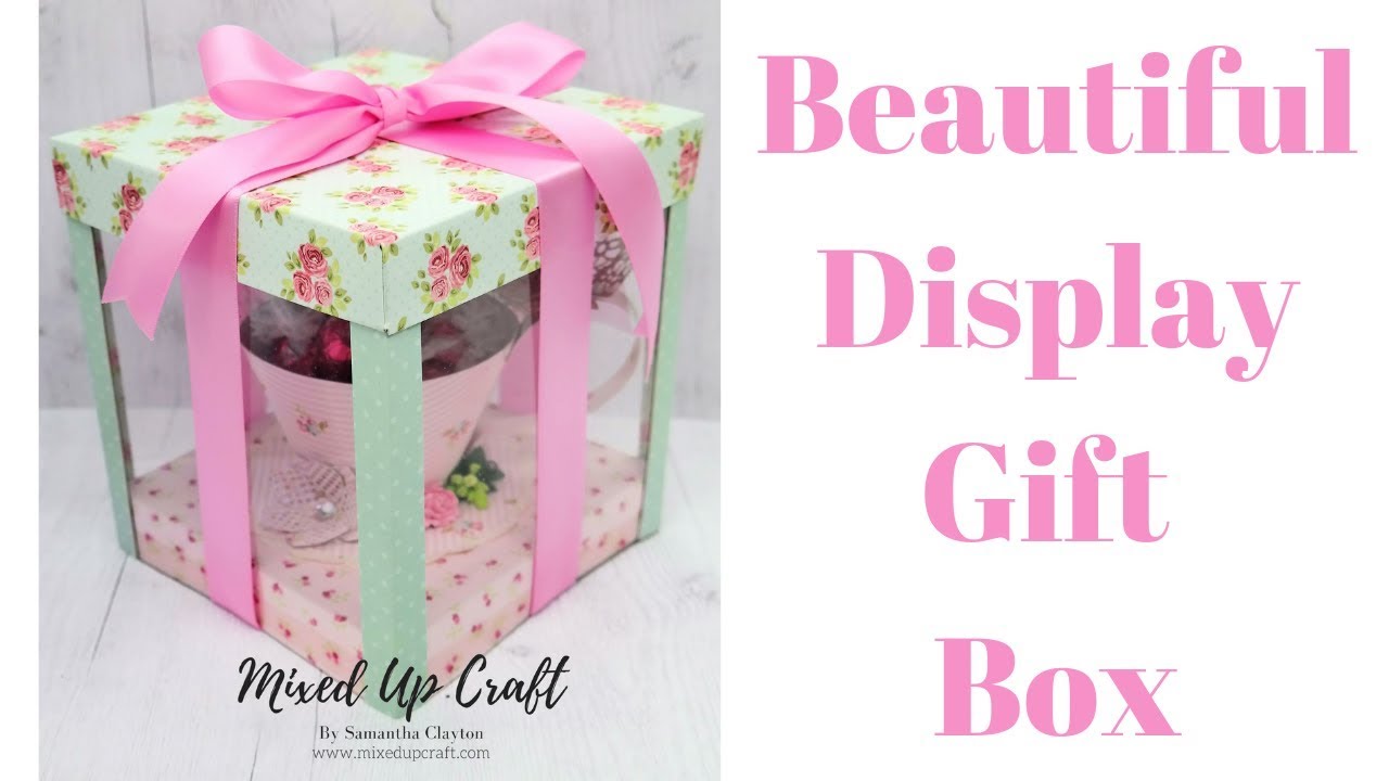 Display Gift Box | Tea Cup & Saucer Gift Box / Brilliant Craft Fair Ideas -  Youtube