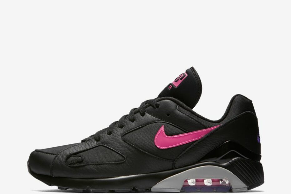 Nike Air Max 180 'Black &Amp; Pink Blast' Release Date. Nike Snkrs Gb