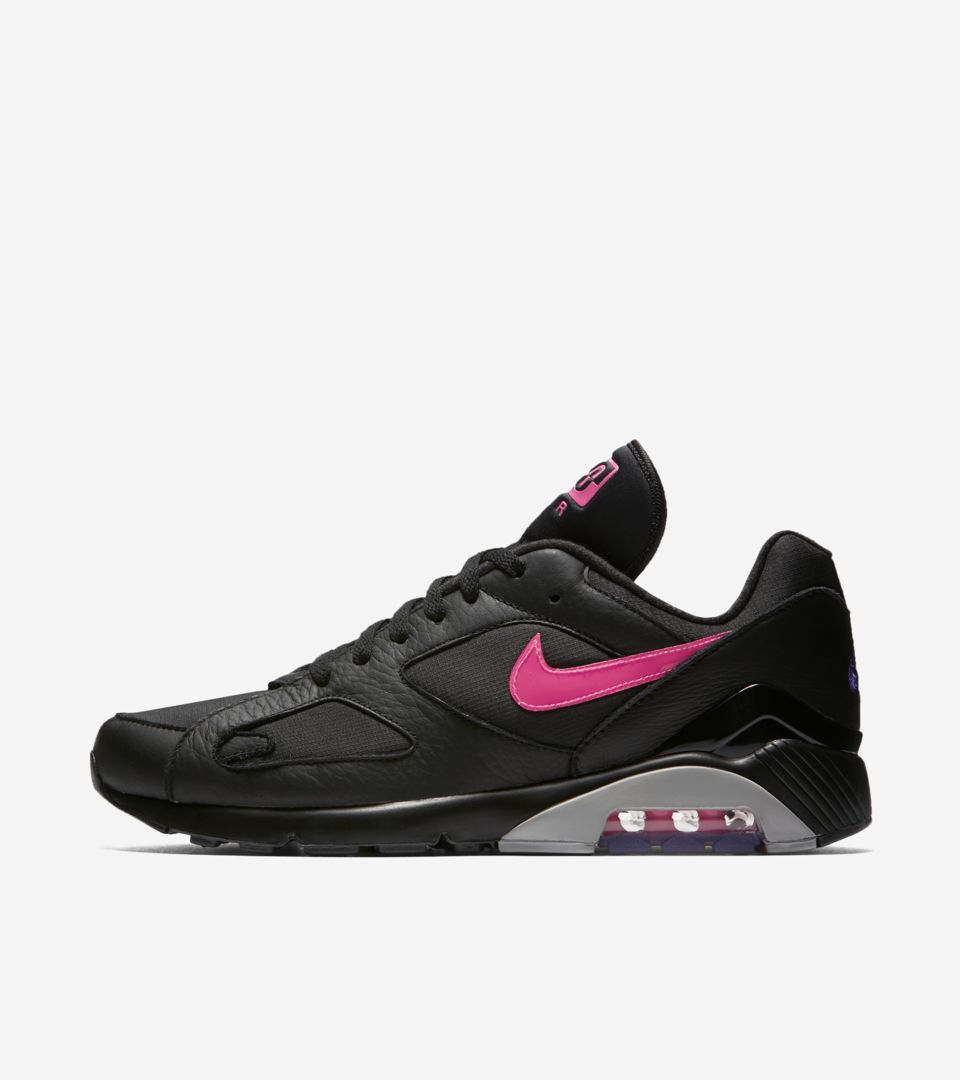 Nike Air Max 180 'Black &Amp; Pink Blast' Release Date. Nike Snkrs Gb