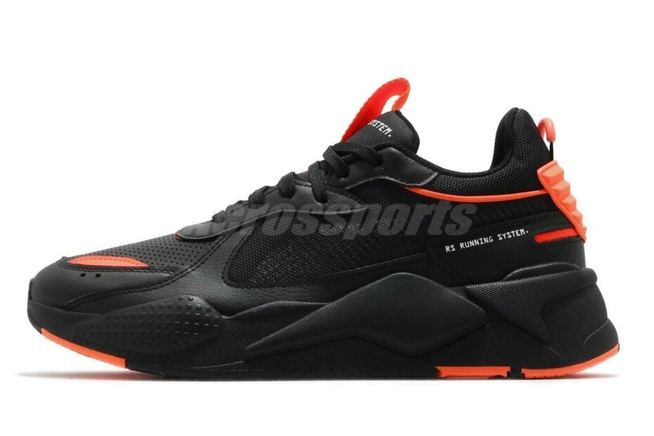 Puma Rs-X Winterized Black Ultra Orange Men Women Unisex Casual Shoes  370522-05 | Ebay