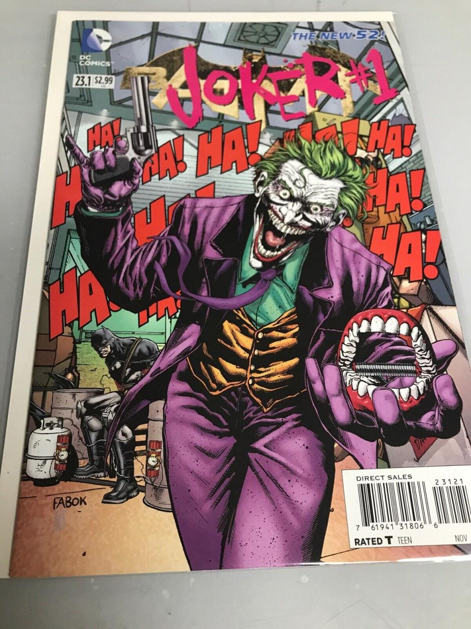 The New 52! Joker #1 (9.6-9.8) Dc Comics | Ebay