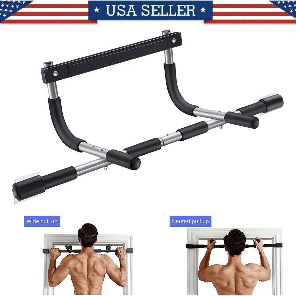 Multi-Grip Lite Pull Up/Chin Up Bar For Pull Ups In Home Gym Max Weight 400  Lbs | Ebay