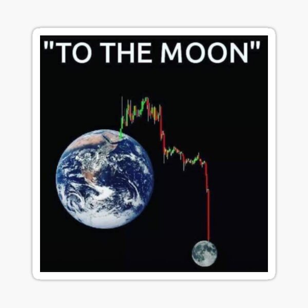 Stocks To The Moon Funny Meme