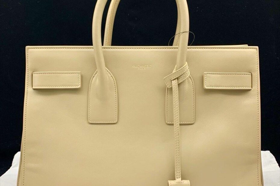 Ysl Sac De Jour Small (Nude), Luxury, Bags & Wallets On Carousell