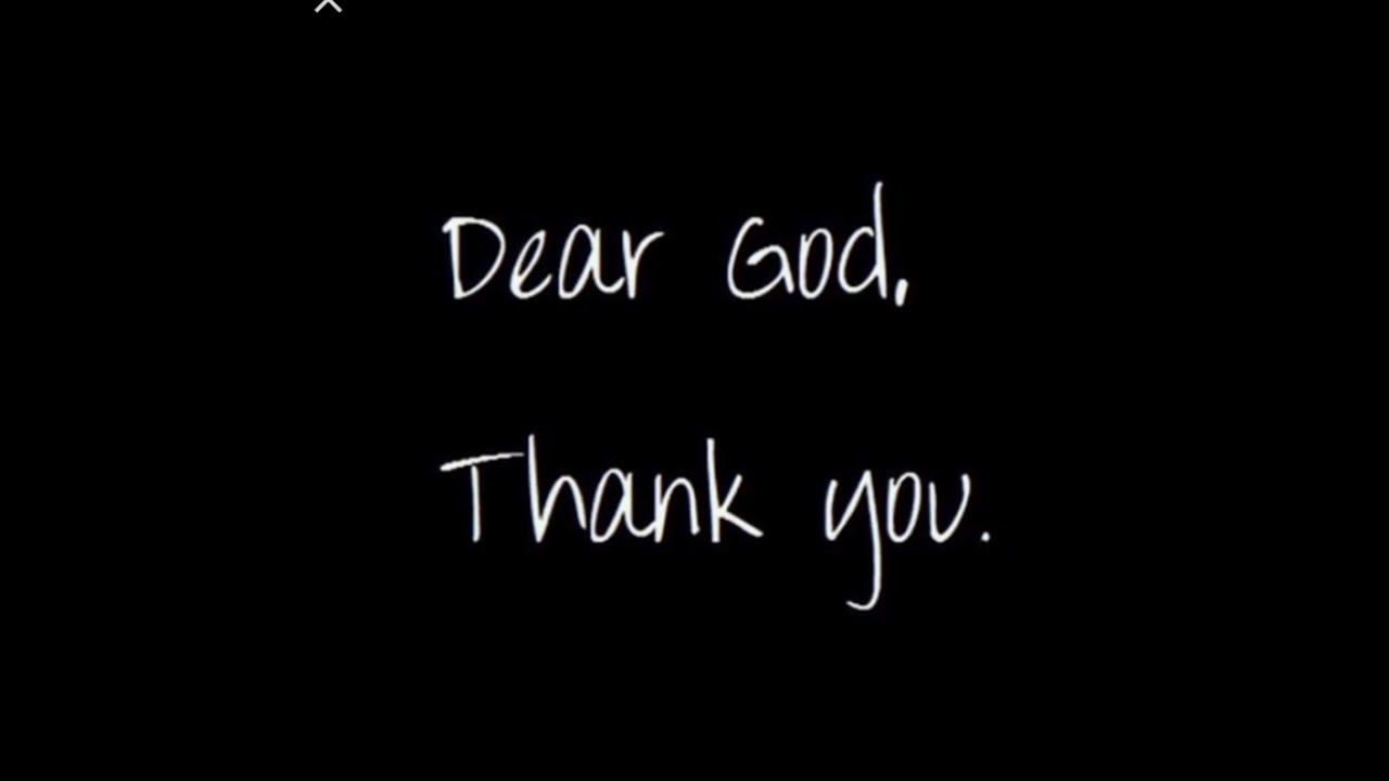 Dear God, Thank You ( Be Glorified) - Youtube