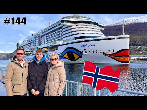 ONZE 1e CRUISE: naar NOORSE FJORDEN (VLOG #144)