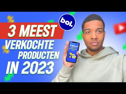 3 Meest verkochte producten op bol.com in 2023