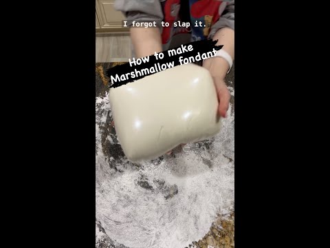 How to make fondant