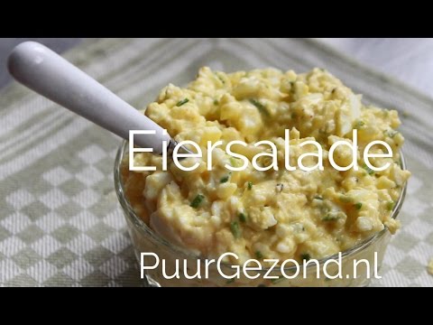 Hoe maak je eiersalade? PuurGezond