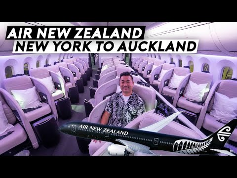 Ultra Long Haul - Air New Zealand B787 New York to Auckland Flight