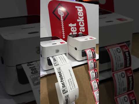 Label Printing with the Toshiba B-FV4 Printer