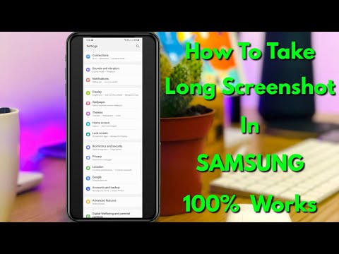 How to take long screenshot in samsung mobile | Scrolling Screenshot | Works For All Samsung Phone