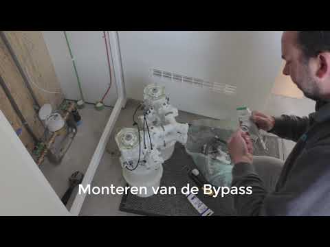 Een duplex waterontharder in de meterkast