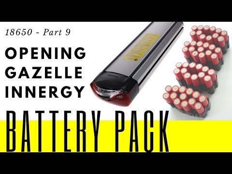 18650 - Part 9 - Opening Gazelle Innergy li-ion battery pack