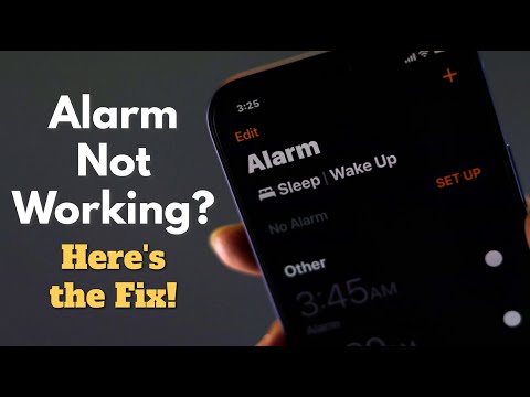 Fixed: iPhone Alarm Not Working Issue!