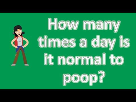 How many times a day is it normal to poop ? | Best Health Channel