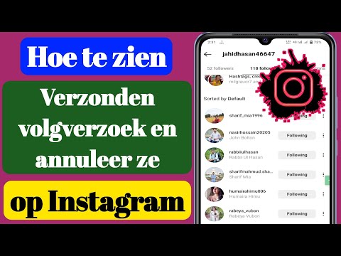 Hoe verzonden te zien Volgverzoek en annuleer ze op Instagram