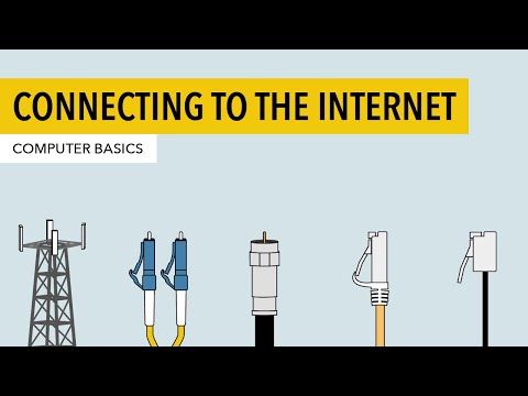 Computer Basics: Connecting to the Internet