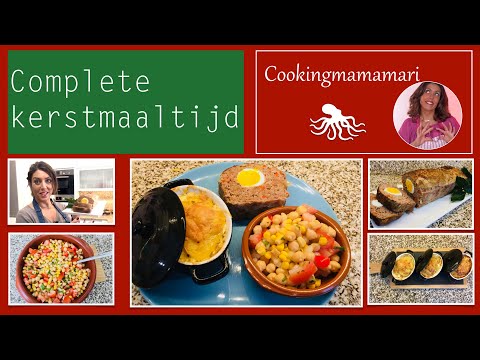 Meatloaf, aardappelgratin en kikkererwten! (compleet low budget kerstmenu)