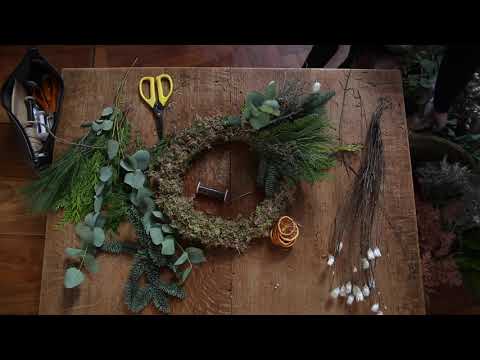 Christmas wreath workshop