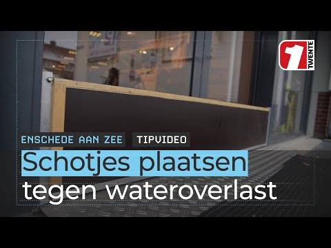 Wat te doen tegen wateroverlast? Schotjes plaatsen!