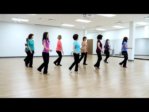 Three Quarter Time - Line Dance (Dance & Teach in English & 中文)