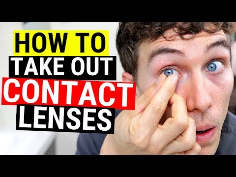 How to Take Out Contact Lenses Easily (Beginners Tutorial)