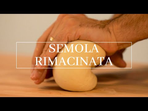 Making Pasta Dough with SEMOLA RIMACINATA!