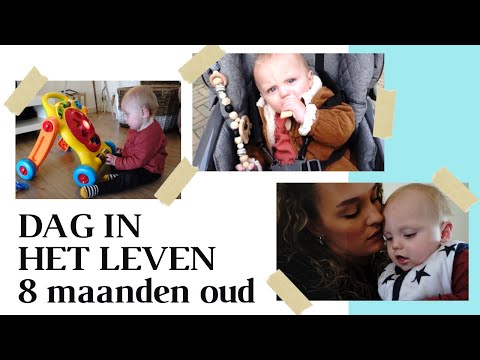 DAGROUTINE baby 8 maanden oud - dag in het leven.