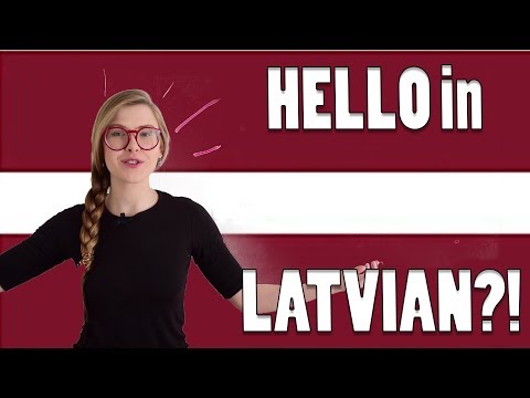 LATVIAN GREETINGS PART 1 | IRREGULAR LATVIAN LESSON